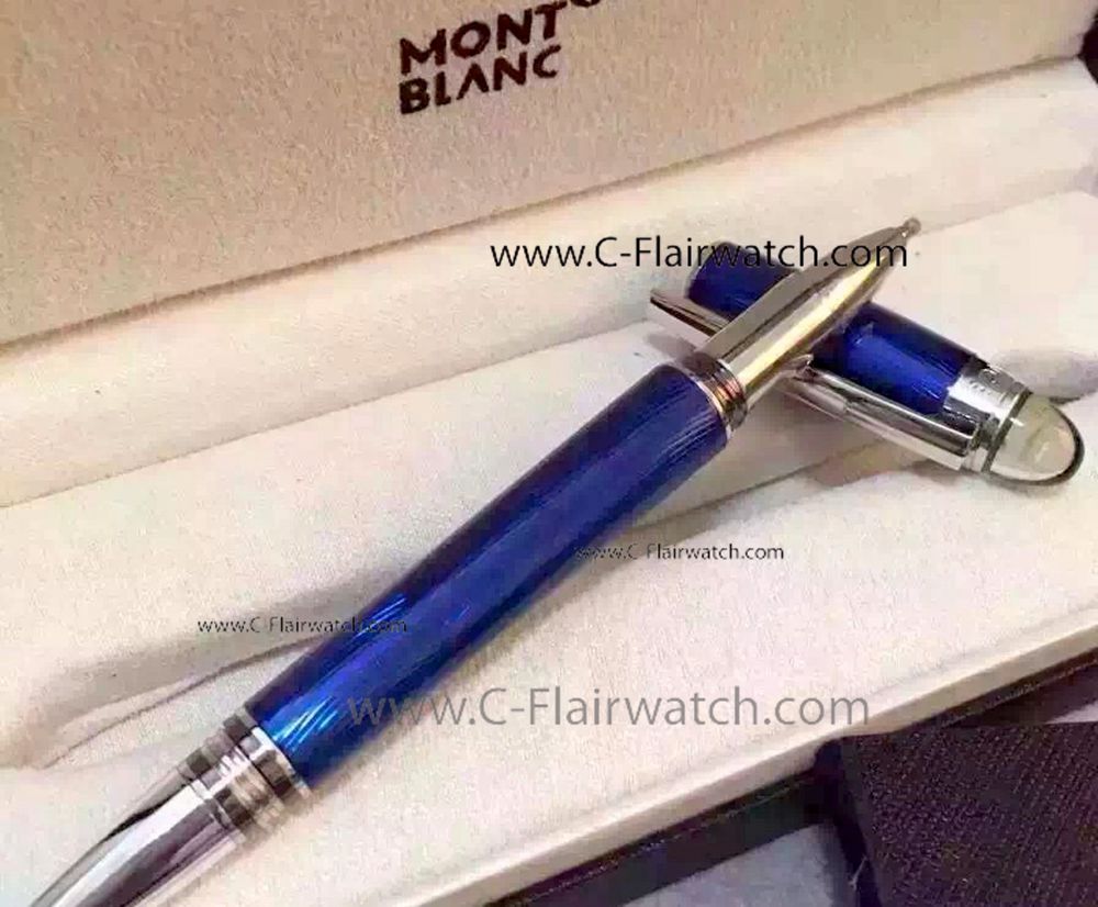 Montblanc Replica StarWalker Blue Fineliner Pen - AAA Quality